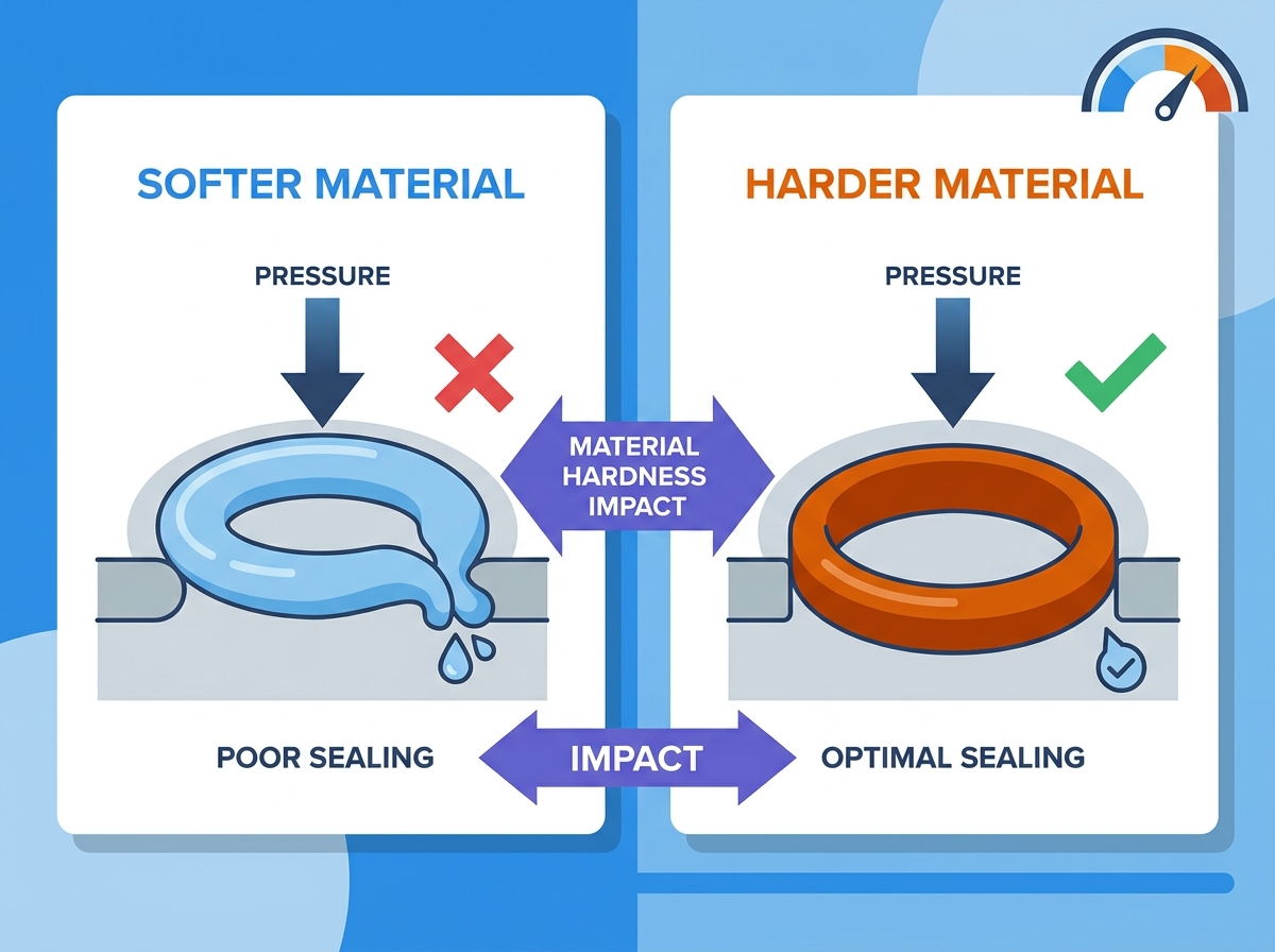 O-Ring hardness and material selection guide